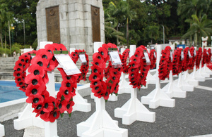 Remembrance Day Service 10 November, 2013, at Tugu Negara