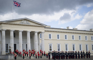The Territorial Army Consolidated Course Commissioning Parade held at the Royal Military Academy Sandhurst [Picture: Sergeant Brian Gamble, Crown copyright]