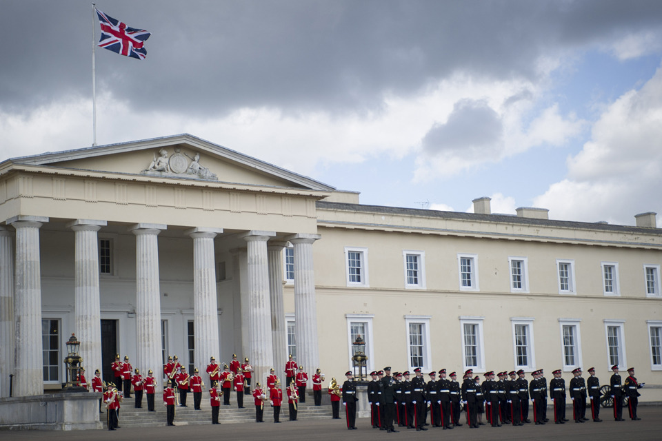 Army Reserve cadets graduate from new Sandhurst course