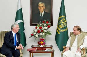 UK’s Secretary of State for Defence visits Pakistan