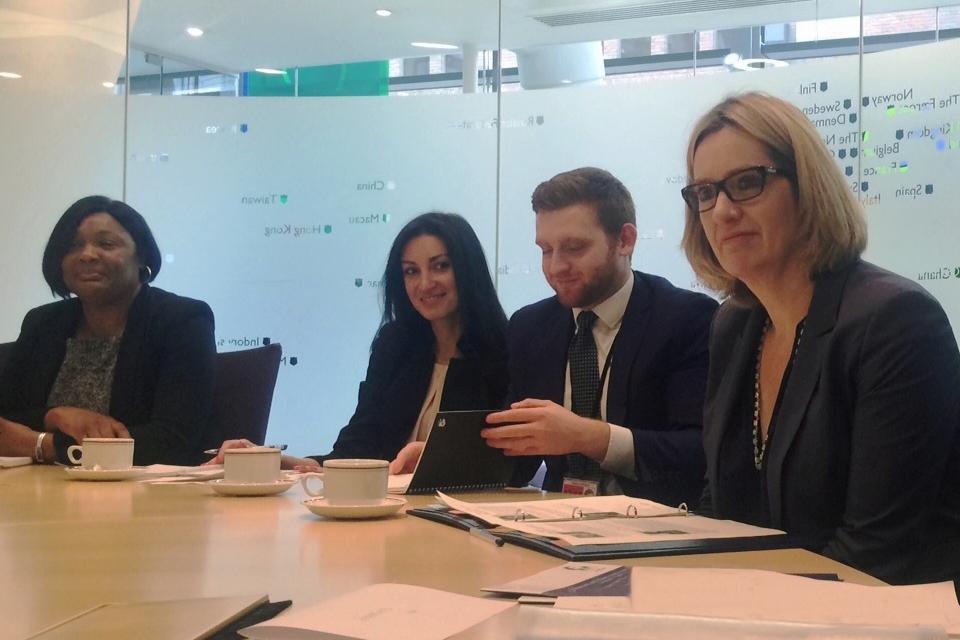 Home Office unites with charities to end slavery