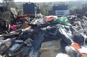 Waste site