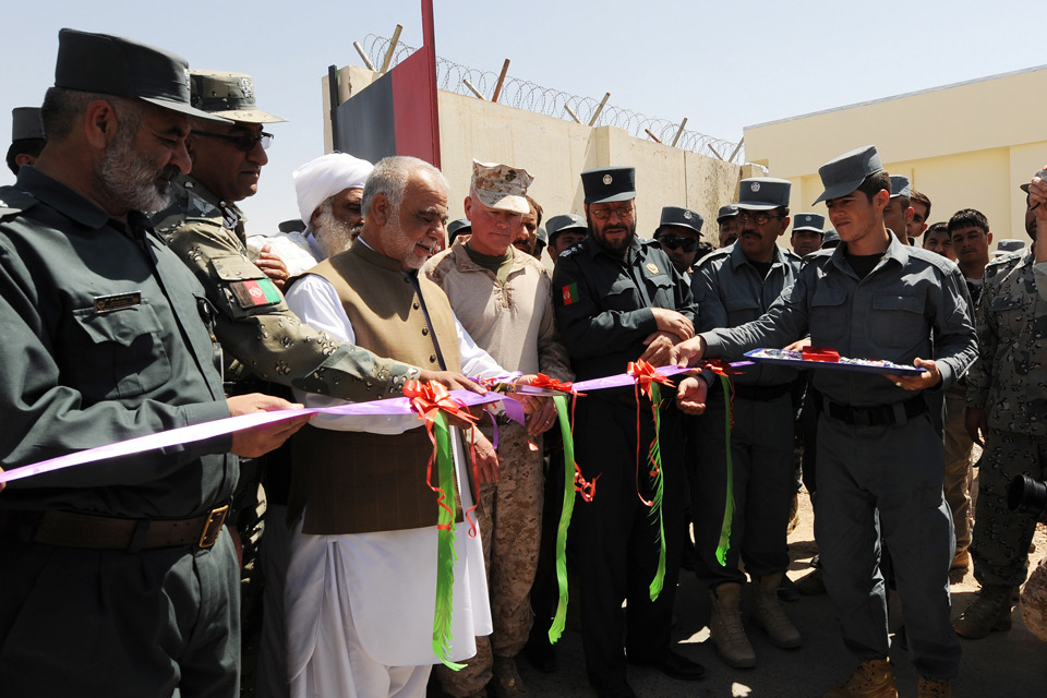 Afghans pass milestone for police training