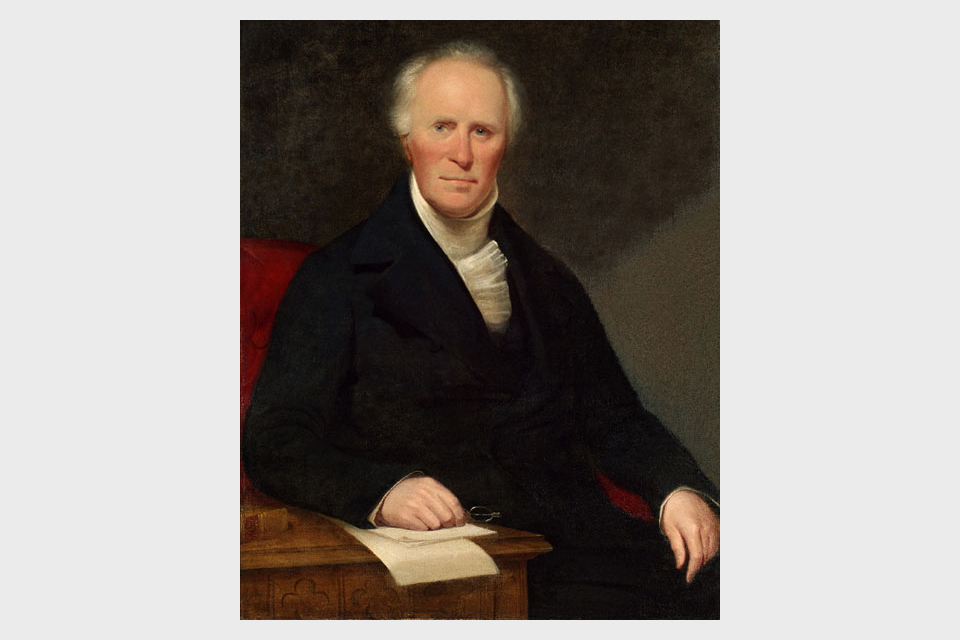 The Reverend James Inman (1776 to 1859)
