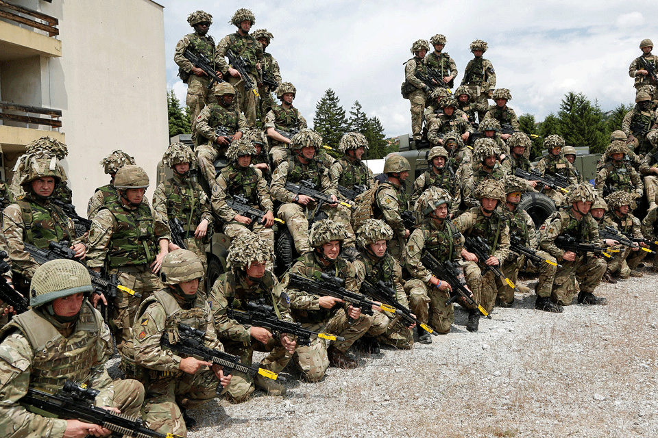 Additional UK troops join EUFOR operation in Bosnia & Herzegovina