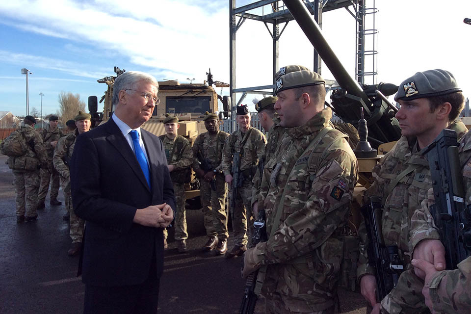 Defence Secretary applauds service of globally deployed Scots