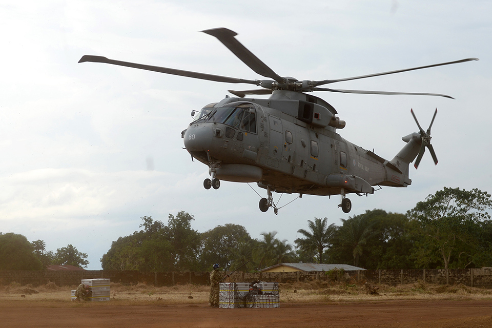 Royal Navy's next generation helicopters ready for action