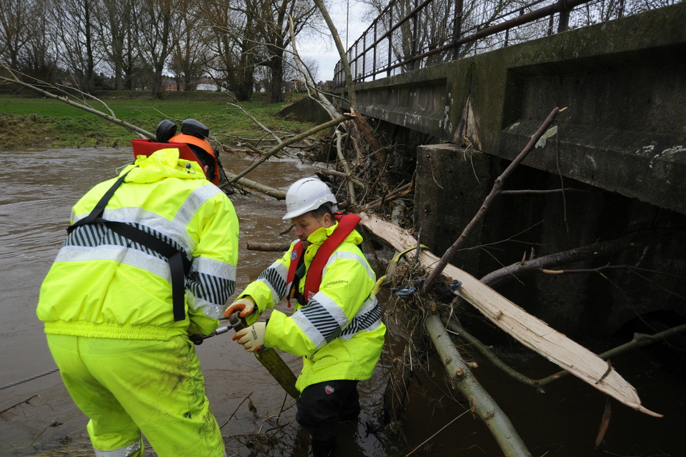 Wet start to the New Year means flood threat remains