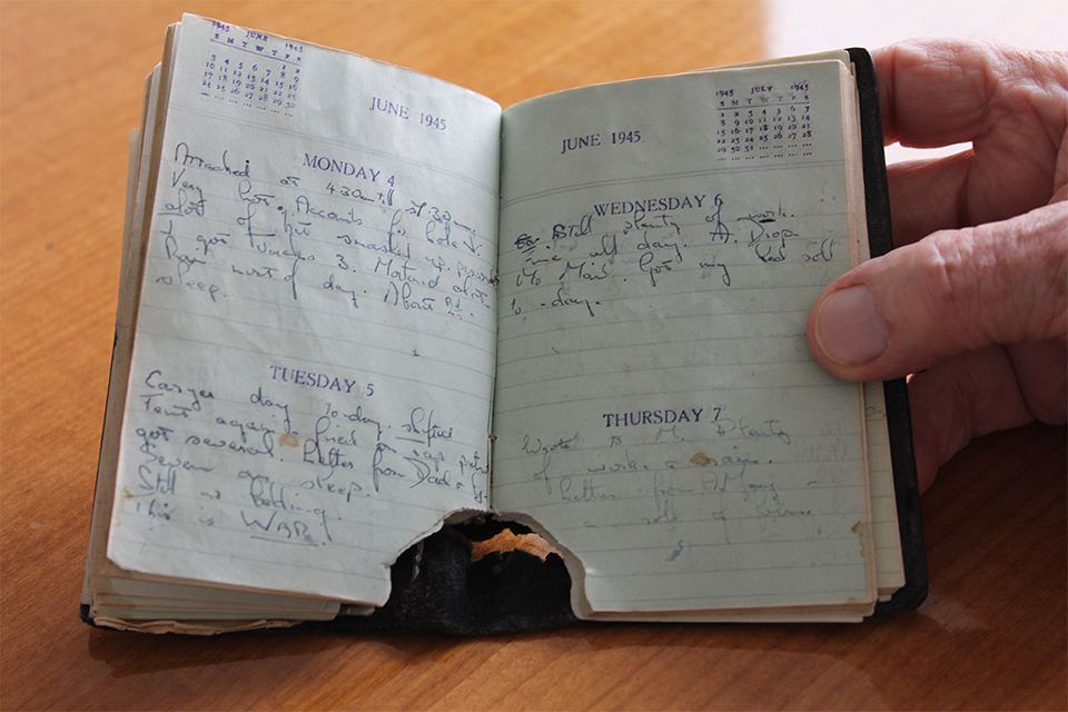 Vic Knibb's Diary 