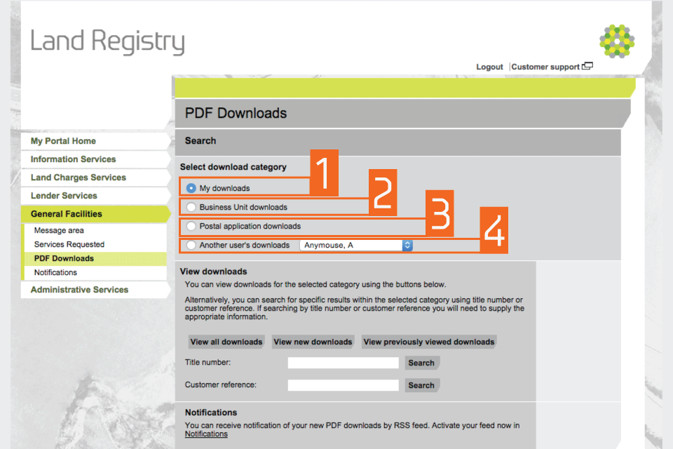 PDF download area