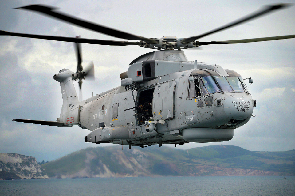 MOD signs new partnering arrangement with Leonardo Helicopters UK