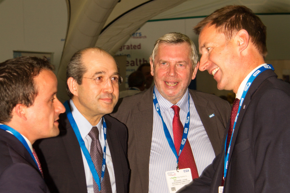 Showcasing the best of NHS innovation to overseas health leaders
