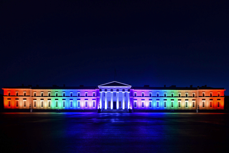 Defence personnel march with Pride through London
