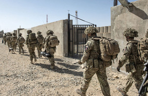 Soldiers of 2nd Battalion The Royal Anglian Regiment were the last UK forces to be based at MOB Lashkar Gah