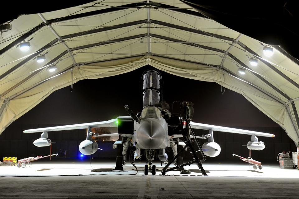 Tornado during operations in southern Afghanistan