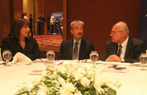 British Ambassador Peter Millett with Jordanian business representatives