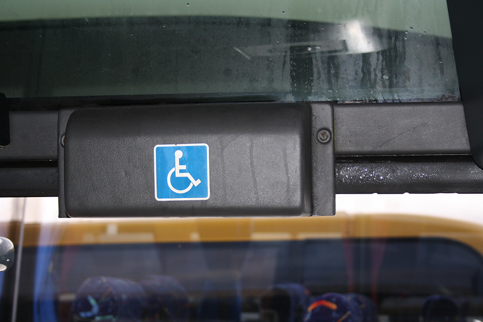 Access for passengers with reduced mobility.