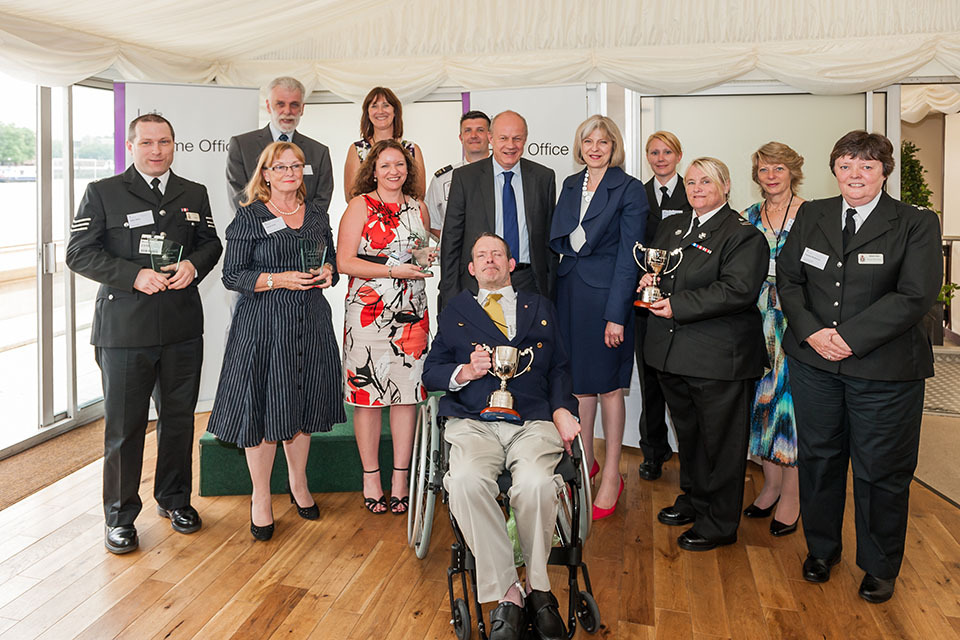 Police support volunteers and special constables honoured with awards