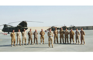 The members of the multinational Joint Helicopter Force (Afghanistan)