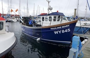 Photograph of fishing vessel Pauline Mary