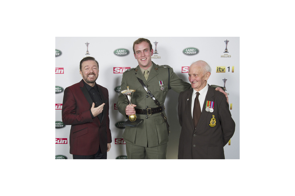 Armed Forces honoured at 'night of heroes'