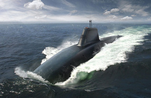 A computer-generated image of a Successor Class submarine [Picture: BAE Systems]