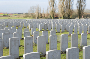 Graves in Ypres