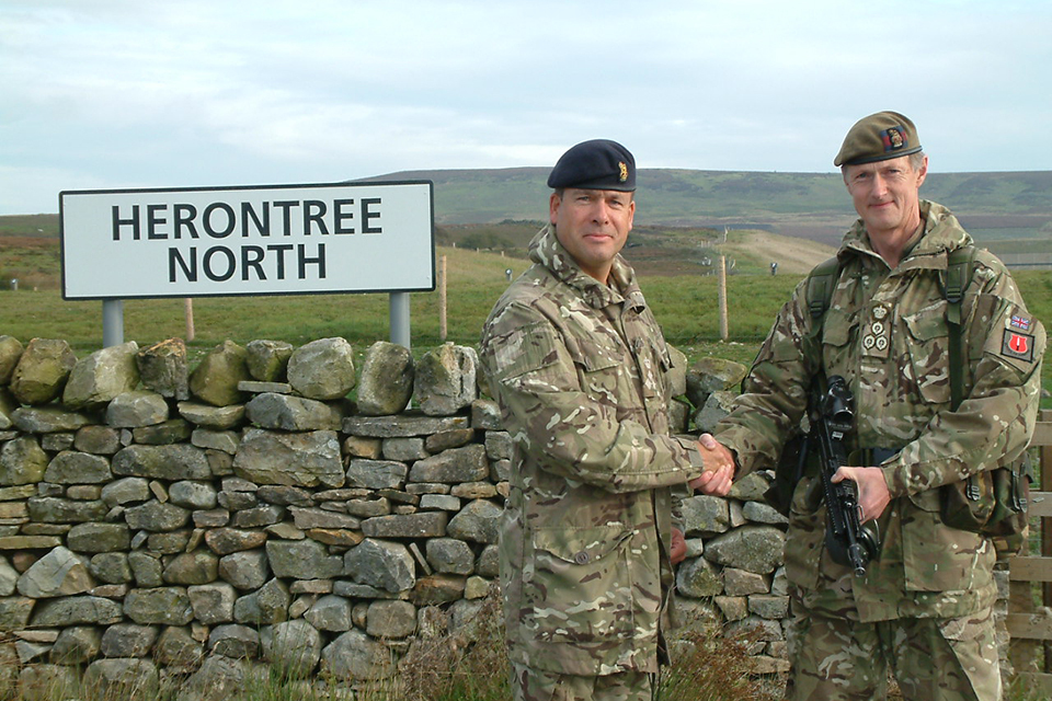 Trainee infantry soldiers get new range at Catterick
