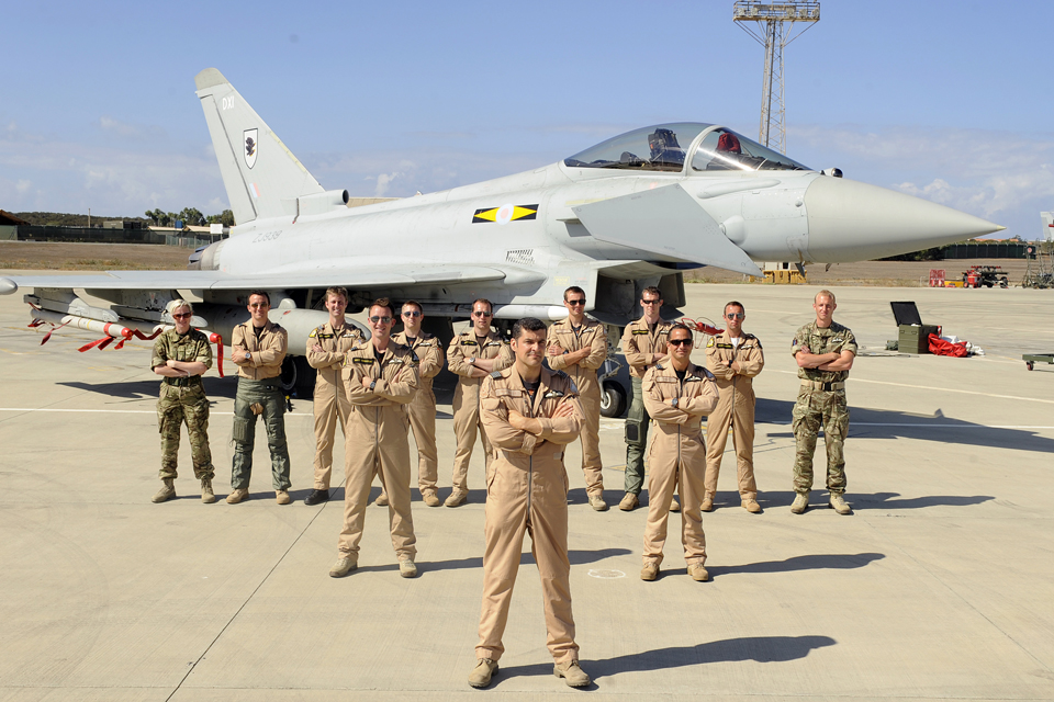 RAF pilots of 11 Squadron