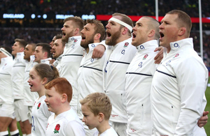 England rugby team - Credits: RFU