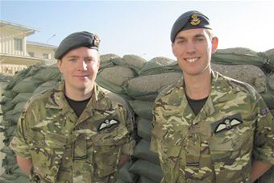 RAF students join the Afghan Air Force Thunder Lab