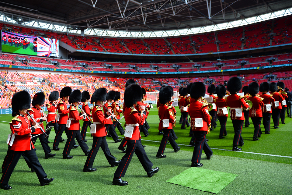 FA Cup final duties for service personnel
