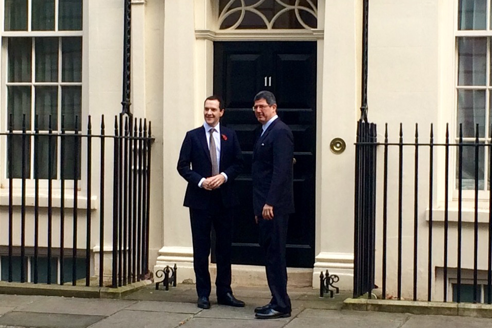 Chancellor announces closer ties with Brazil on infrastructure and financial services