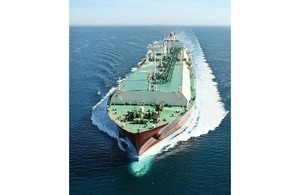 LNG carrier Zarga at sea
