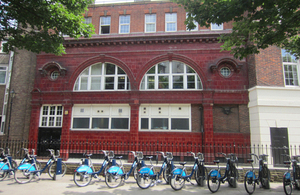 Brompton Road former underground station