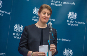 British Ambassador Alison Kemp