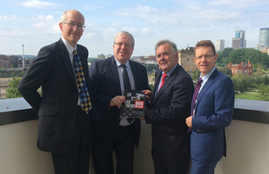 Sir David Higgins, Patrick Mcloughlin, Albert Bore and Andy Street