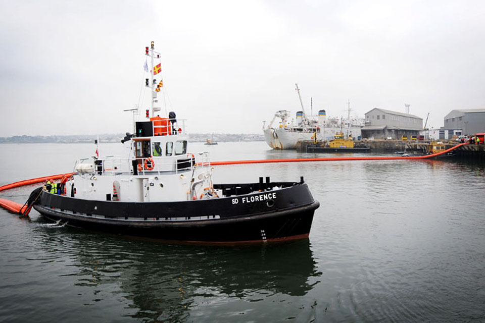 MOD fuel depot emergency exercise declared success