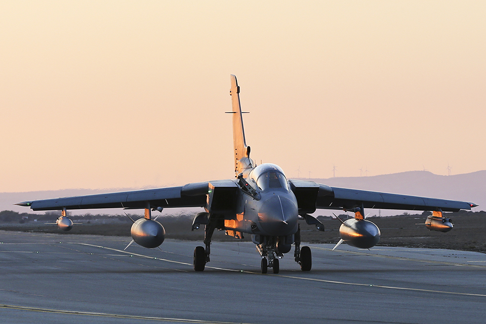 An RAF Tornado GR4 