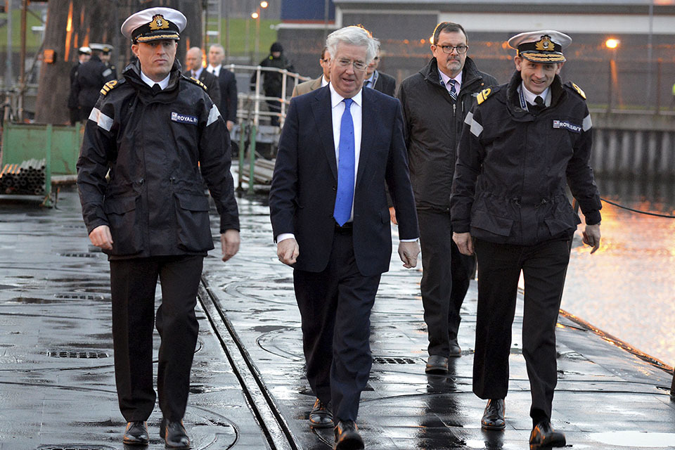 Defence Secretary reaffirms nuclear deterrent commitment
