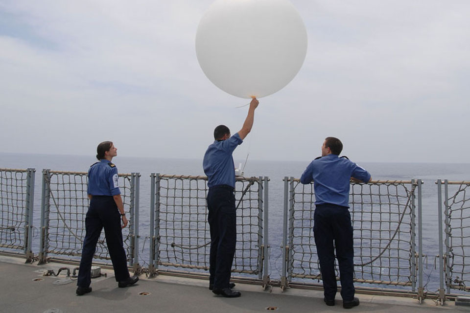 The Royal Navy's weather gurus
