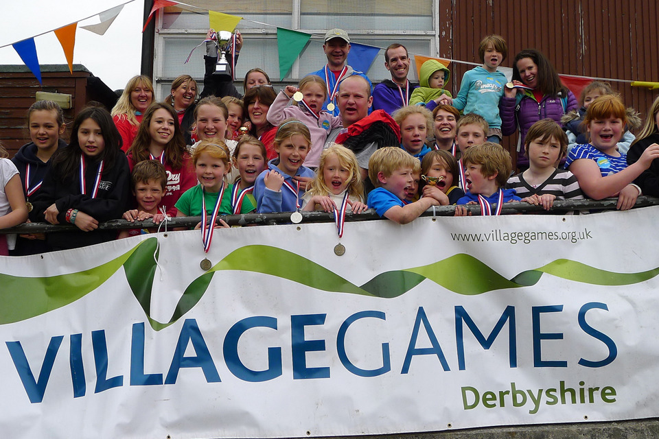 Olympic spirited Derbyshire Village Games project wins Big Society Award
