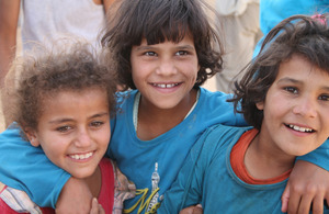 Child refugees in Jordan. Picture: UNICEF