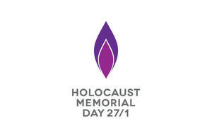 Holocaust Memorial Day logo