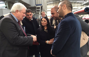 UK Development Secretary Visits a Jordanian Factory
