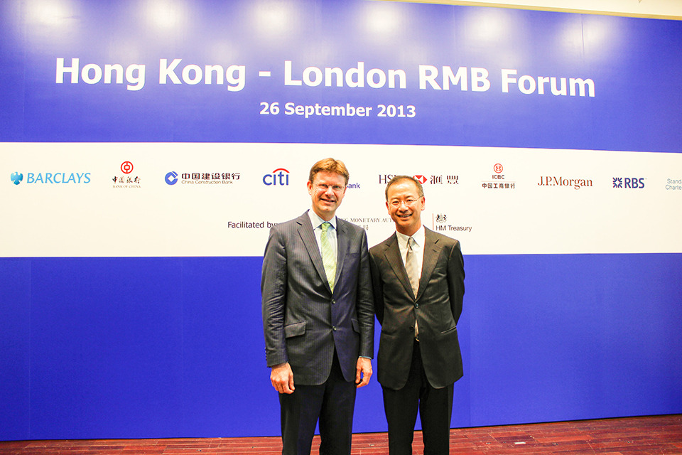 London Hong Kong RMB Forum: further development of offshore RMB market strengthened