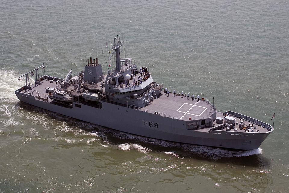 HMS Enterprise rescues over 450 migrants