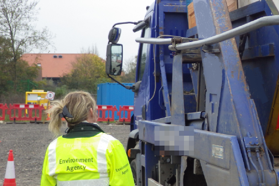 Spot check crackdown on waste carriers in Enfield