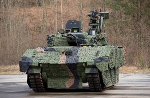 The British Army will receive 589 Ajax vehicles which will come in six variants. Crown Copyright.