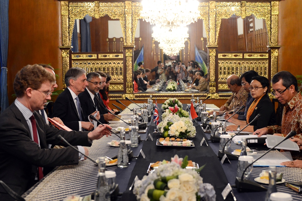 UK-Indonesia bilateral meeting